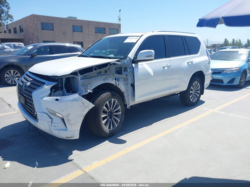 2021 Lexus Gx VIN JTJGM7BX6M5304073 IAAI salvage auction — FRONT END, Salvage Title, sold $23,000 on 2026-08-03 (photo 2)