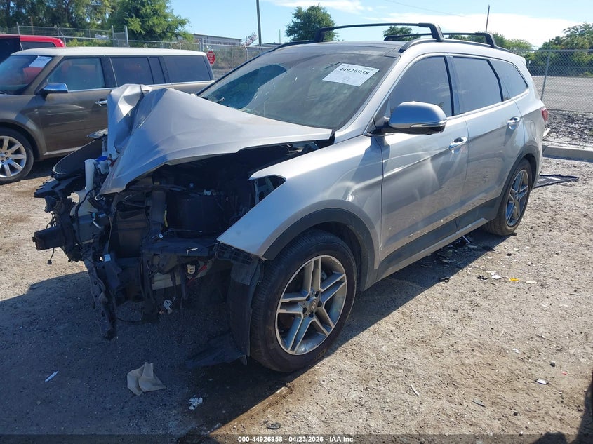 2017 Hyundai Santa fe VIN KM8SR4HF1HU200478 IAAI salvage auction — FRONT END, Clear (Florida), sold $1,100 on 2026-07-16 (photo 2)