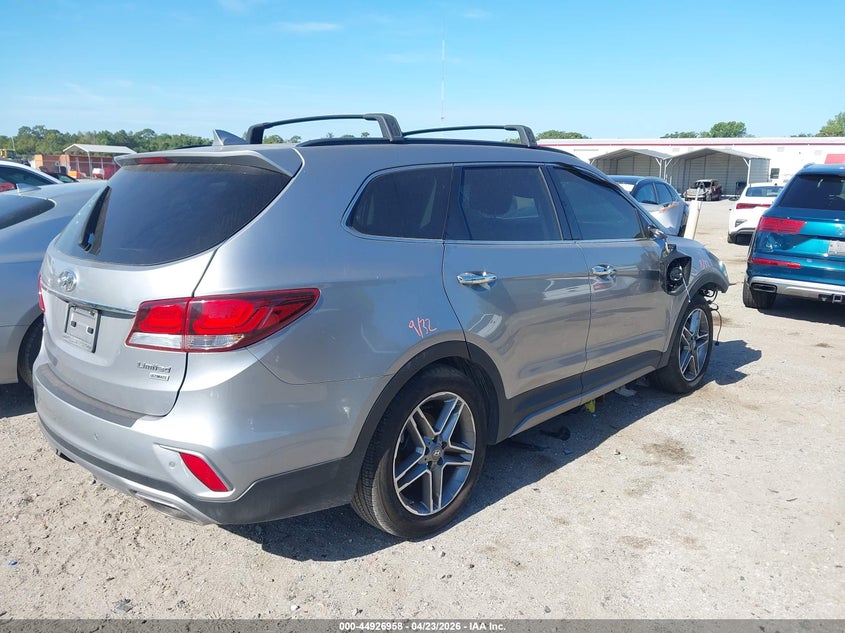 2017 Hyundai Santa fe VIN KM8SR4HF1HU200478 IAAI salvage auction — FRONT END, Clear (Florida), sold $1,100 on 2026-07-16 (photo 4)