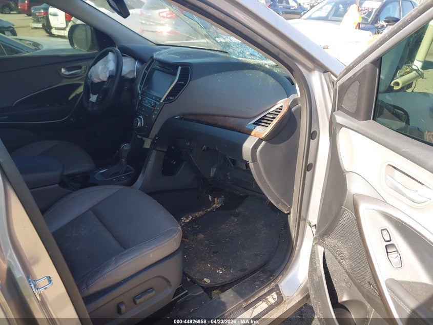 2017 Hyundai Santa fe VIN KM8SR4HF1HU200478 IAAI salvage auction — FRONT END, Clear (Florida), sold $1,100 on 2026-07-16 (photo 5)