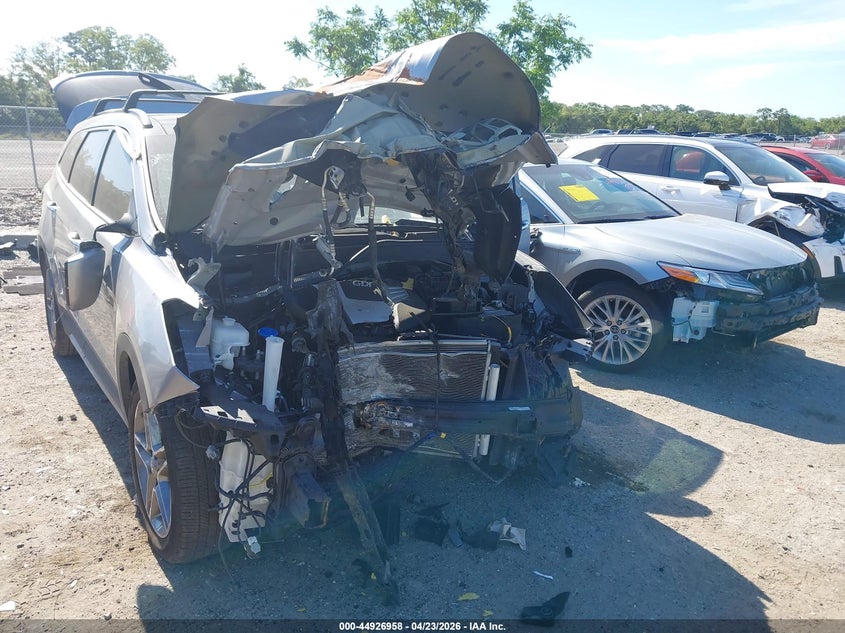 2017 Hyundai Santa fe VIN KM8SR4HF1HU200478 IAAI salvage auction — FRONT END, Clear (Florida), sold $1,100 on 2026-07-16 (photo 6)
