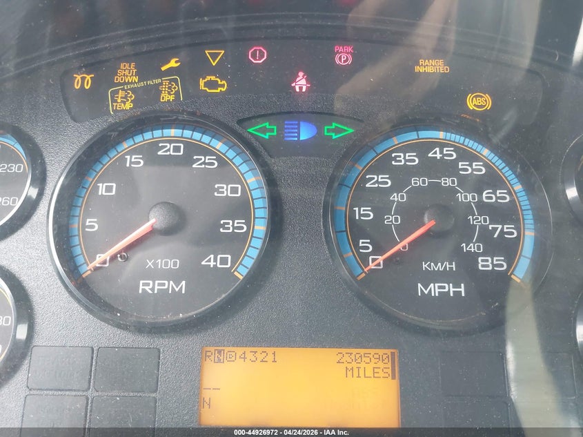 2012 International 4000 series VIN 1HTMKAAN5CH593844 IAAI salvage auction — ENGINE DAMAGE, Regular (South Dakota), sold $900 on 2026-07-08 (photo 5)