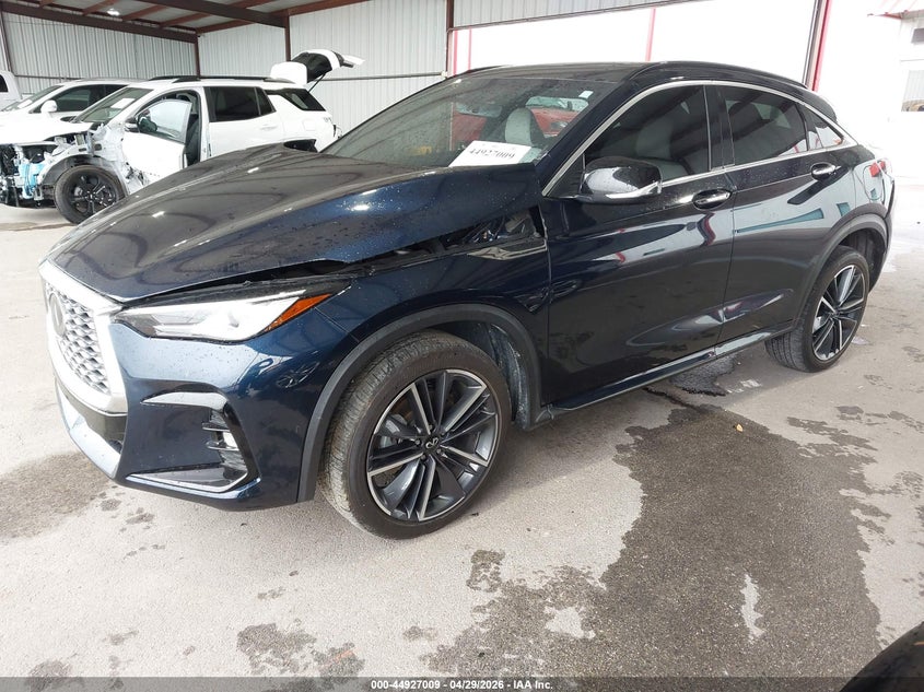 2024 Infiniti Qx55 VIN 3PCAJ5JR8RF105797 IAAI salvage auction — REAR END, Original (Texas), sold $11,250 on 2026-08-13 (photo 2)