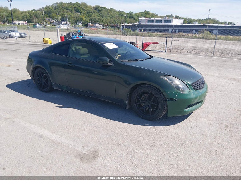 2006 Infiniti G35 VIN JNKCV54E06M719377 IAAI salvage auction — FRONT END, Salvage (Missouri), sold $300 on 2026-07-28 (photo 1)
