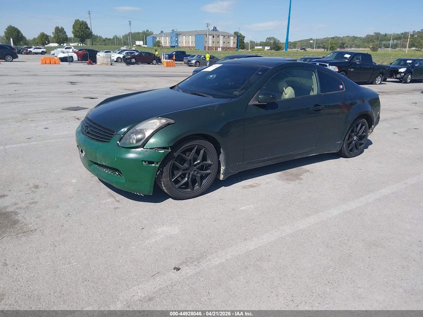 2006 Infiniti G35 VIN JNKCV54E06M719377 IAAI salvage auction — FRONT END, Salvage (Missouri), sold $300 on 2026-07-28 (photo 2)