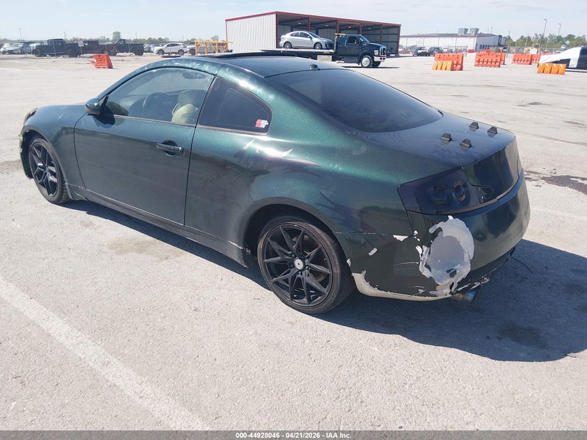 2006 Infiniti G35 VIN JNKCV54E06M719377 IAAI salvage auction — FRONT END, Salvage (Missouri), sold $300 on 2026-07-28 (photo 3)