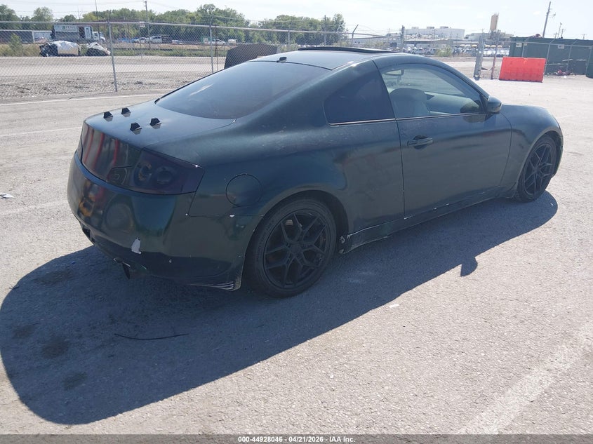 2006 Infiniti G35 VIN JNKCV54E06M719377 IAAI salvage auction — FRONT END, Salvage (Missouri), sold $300 on 2026-07-28 (photo 4)