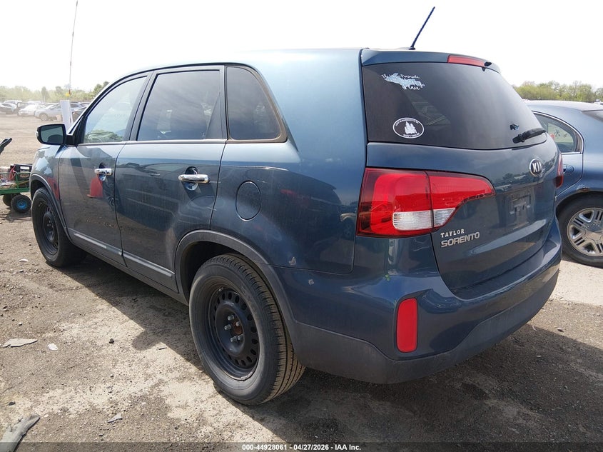 2014 Kia Sorento VIN 5XYKT3A68EG510764 IAAI salvage auction — NORMAL WEAR, Original (Ohio), sold $775 on 2026-07-22 (photo 3)