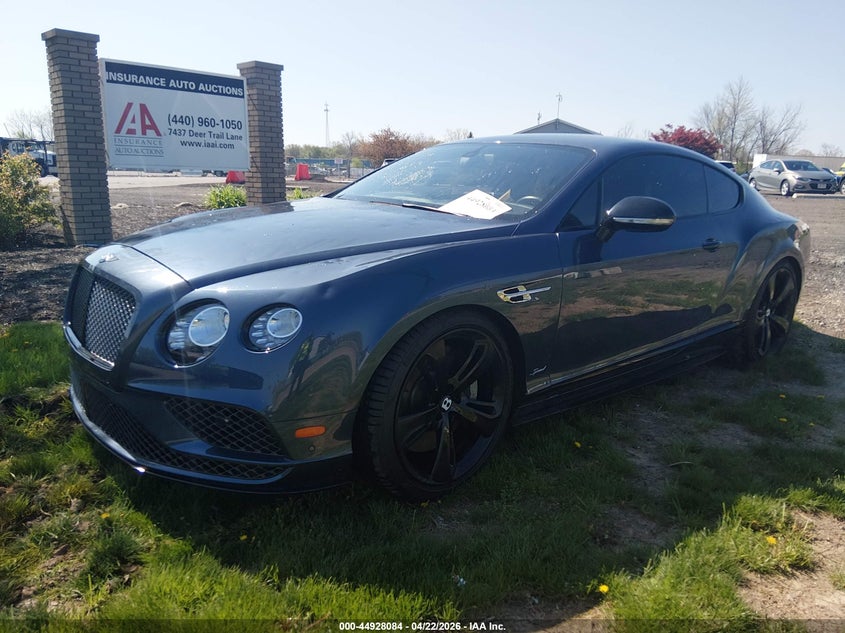 2017 Bentley Continental gt VIN SCBFY7ZA5HC060280 IAAI salvage auction — HAIL, Salvage (Ohio), sold $50,800 on 2026-07-07 (photo 2)
