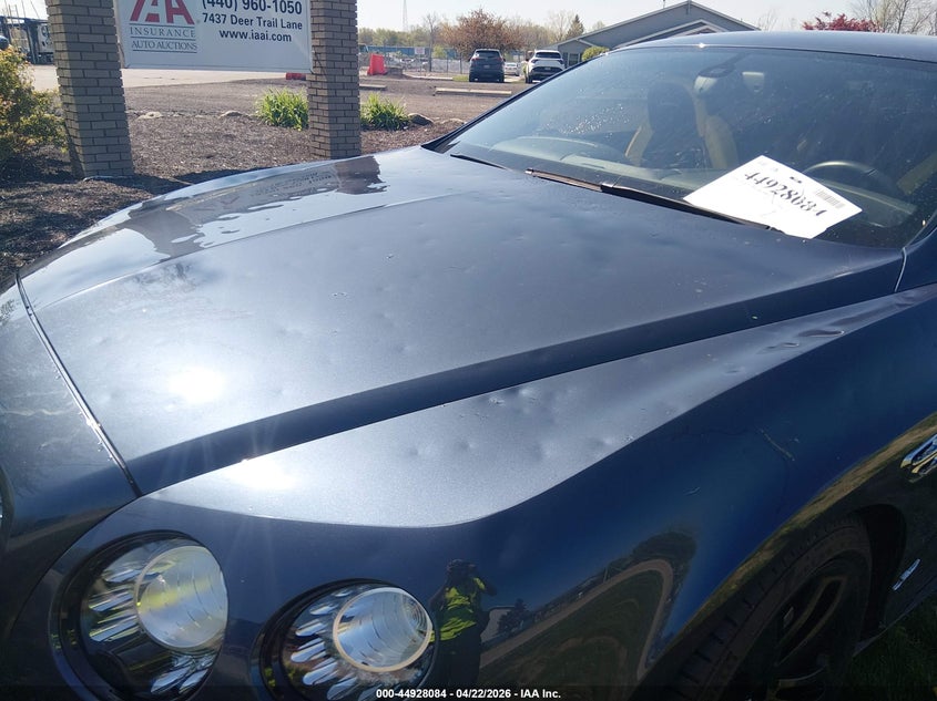 2017 Bentley Continental gt VIN SCBFY7ZA5HC060280 IAAI salvage auction — HAIL, Salvage (Ohio), sold $50,800 on 2026-07-07 (photo 6)