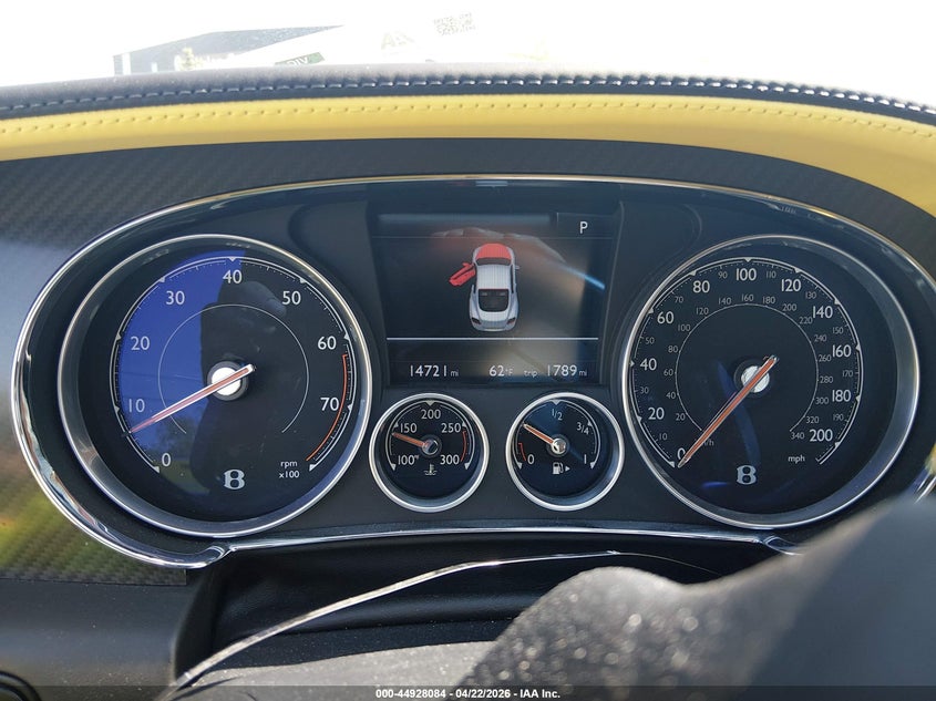2017 Bentley Continental gt VIN SCBFY7ZA5HC060280 IAAI salvage auction — HAIL, Salvage (Ohio), sold $50,800 on 2026-07-07 (photo 7)