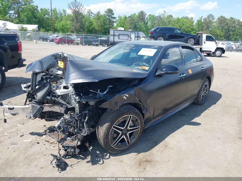 2024 Mercedes-benz C-klasse VIN W1KAF4HB9RR170467 IAAI salvage auction — FRONT END, Salvage Title, sold $6,000 on 2026-07-31 (photo 2)