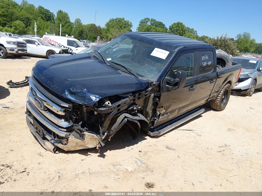 2021 Ford F250 VIN 1FT7W2BT1MEC56558 IAAI salvage auction — LEFT FRONT, Salvage (North Carolina), sold $11,200 on 2026-07-27 (photo 2)