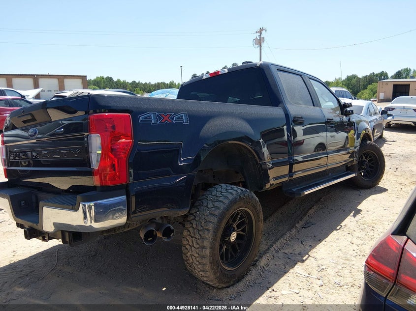 2021 Ford F250 VIN 1FT7W2BT1MEC56558 IAAI salvage auction — LEFT FRONT, Salvage (North Carolina), sold $15,700 on 2026-07-30 (photo 4)