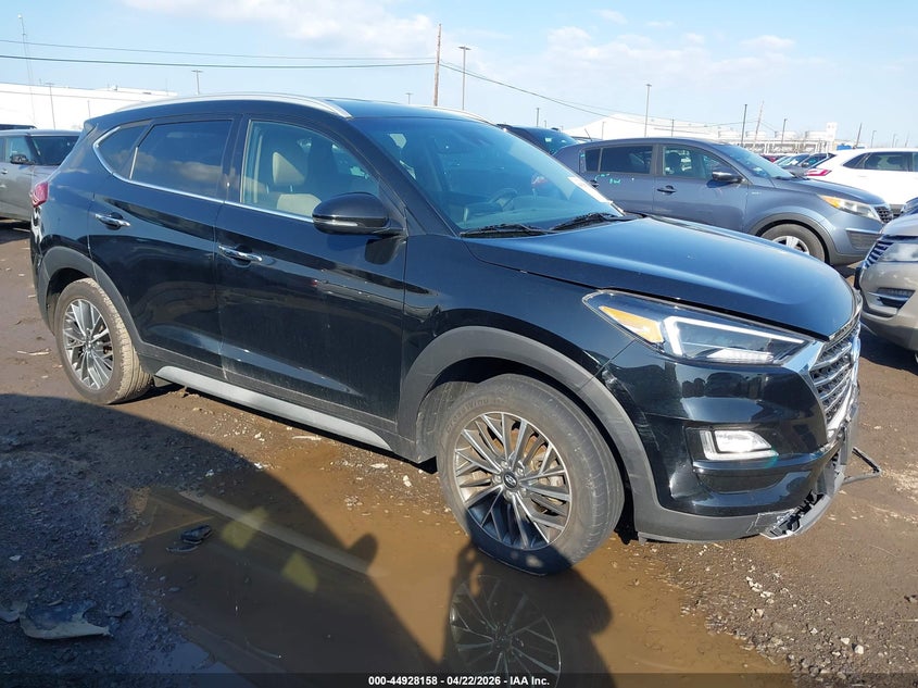 2021 Hyundai Tucson VIN KM8J3CAL4MU376569 IAAI salvage auction — FRONT END, Salvage Title, sold $4,700 on 2026-07-15 (photo 1)