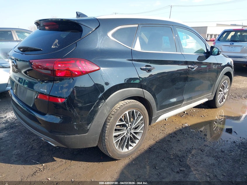 2021 Hyundai Tucson VIN KM8J3CAL4MU376569 IAAI salvage auction — FRONT END, Salvage Title, sold $4,700 on 2026-07-15 (photo 4)