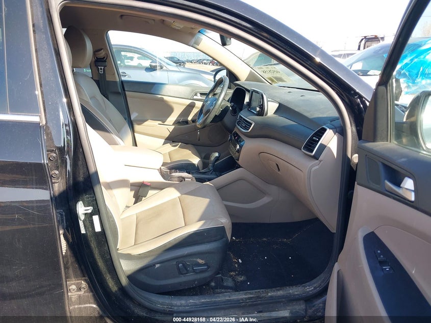 2021 Hyundai Tucson VIN KM8J3CAL4MU376569 IAAI salvage auction — FRONT END, Salvage Title, sold $4,700 on 2026-07-15 (photo 5)