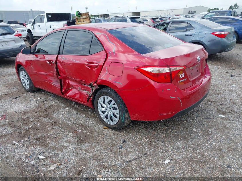 2018 Toyota Corolla VIN 5YFBURHEXJP771137 IAAI salvage auction — LEFT SIDE, Original (Texas), sold $4,850 on 2026-07-09 (photo 3)