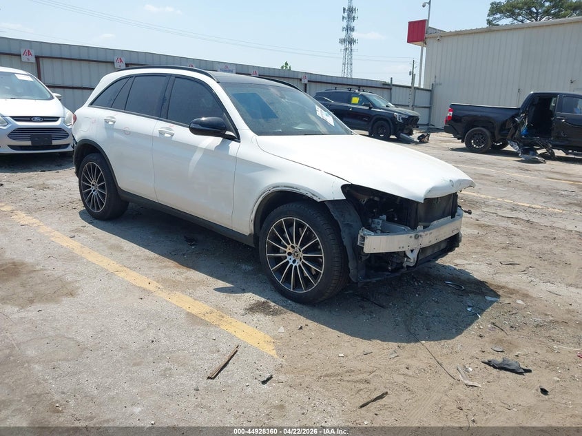 2019 Mercedes-benz Glc VIN WDC0G4JB4KV166198 IAAI salvage auction — FRONT END, Salvage (Georgia), sold $6,800 on 2026-07-30 (photo 1)