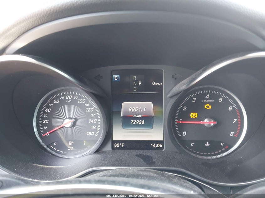 2019 Mercedes-benz Glc VIN WDC0G4JB4KV166198 IAAI salvage auction — FRONT END, Salvage (Georgia), sold $6,800 on 2026-07-30 (photo 7)
