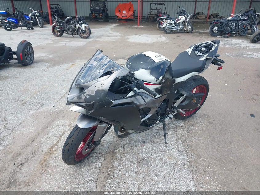2025 Kawasaki Zx VIN JKBZXJJ1XSA026768 IAAI salvage auction — FRONT END, Original (Texas), sold $5,050 on 2026-07-07 (photo 2)