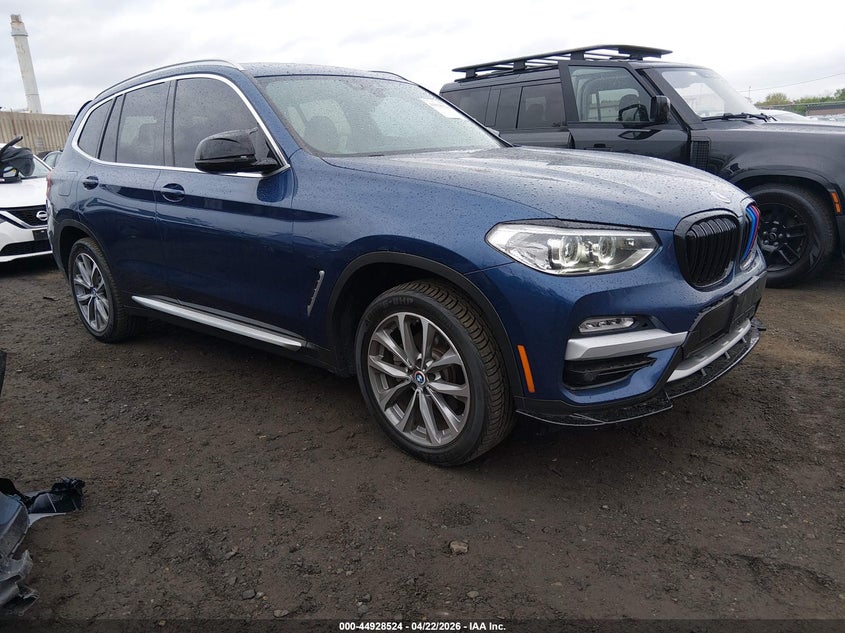 2019 BMW X3 VIN 5UXTR9C52KLE12292 IAAI salvage auction — REAR END, Salvage Title, sold $9,550 on 2026-09-11 (photo 1)
