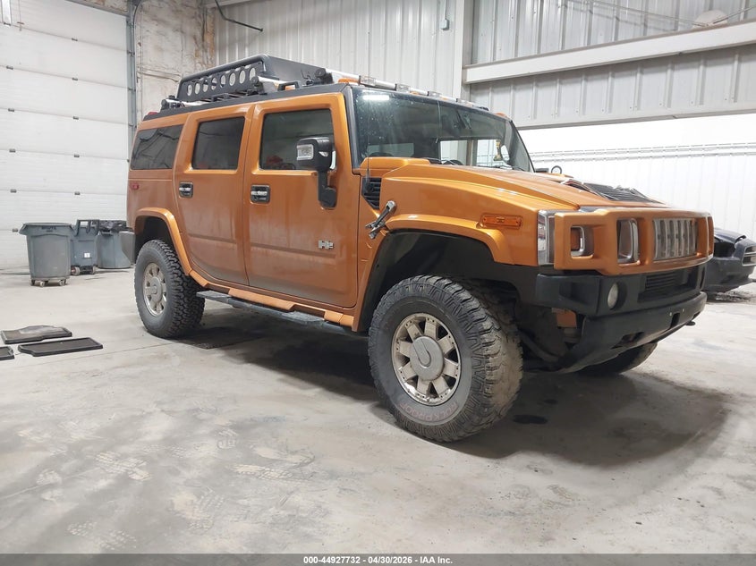 2006 Hummer H2 VIN 5GRGN23U46H115378 IAAI salvage auction — LEFT SIDE, Bill Of Sale (Alaska), sold $3,600 on 2026-07-31 (photo 1)