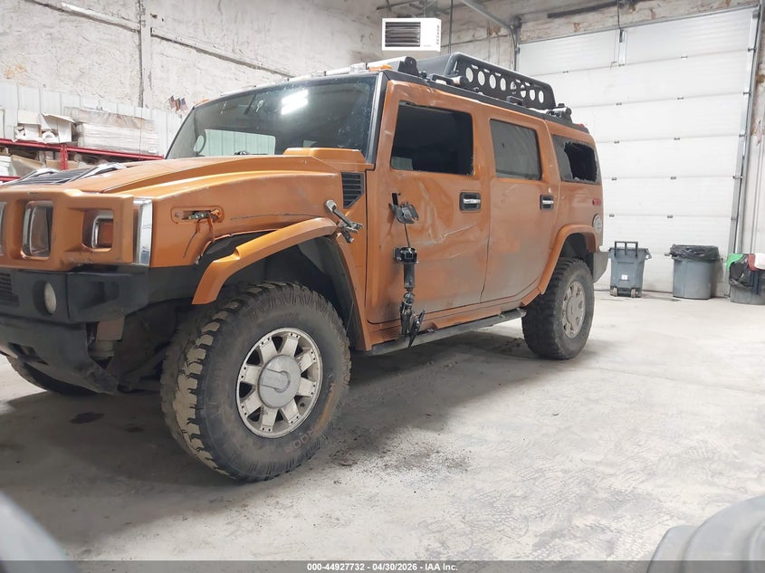 2006 Hummer H2 VIN 5GRGN23U46H115378 IAAI salvage auction — LEFT SIDE, Bill Of Sale (Alaska), sold $3,600 on 2026-07-31 (photo 2)