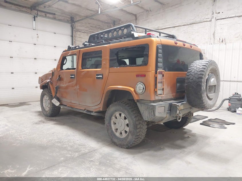 2006 Hummer H2 VIN 5GRGN23U46H115378 IAAI salvage auction — LEFT SIDE, Bill Of Sale (Alaska), sold $3,600 on 2026-07-31 (photo 3)