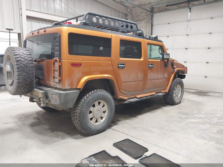 2006 Hummer H2 VIN 5GRGN23U46H115378 IAAI salvage auction — LEFT SIDE, Bill Of Sale (Alaska), sold $3,600 on 2026-07-31 (photo 4)