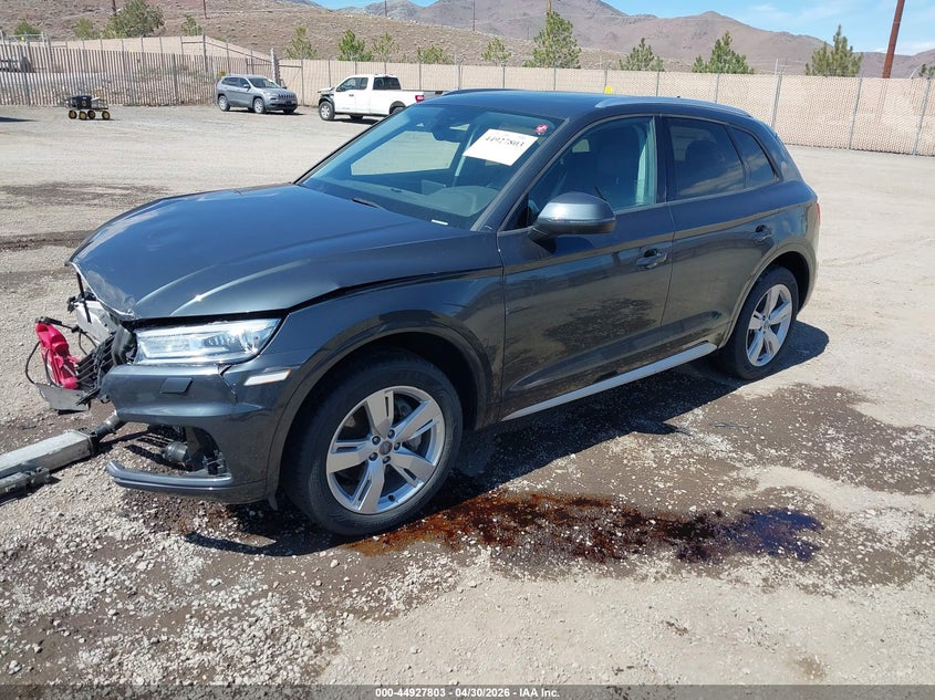 2018 Audi Q5 VIN WA1ANAFY2J2011963 IAAI salvage auction — FRONT END, Salvage (Nevada), sold $4,600 on 2026-07-24 (photo 2)