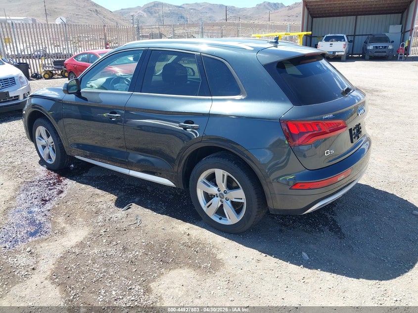 2018 Audi Q5 VIN WA1ANAFY2J2011963 IAAI salvage auction — FRONT END, Salvage (Nevada), sold $4,600 on 2026-07-24 (photo 3)