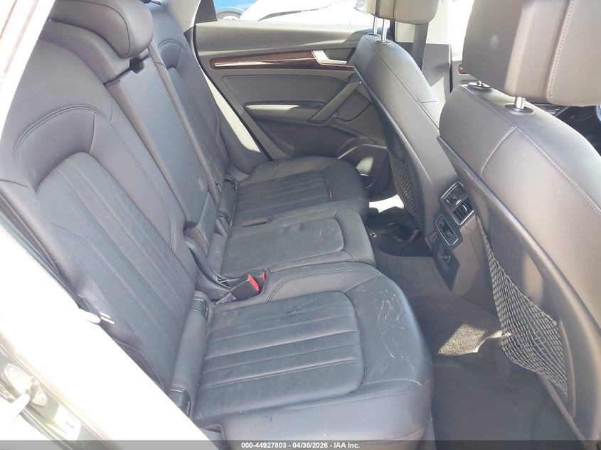 2018 Audi Q5 VIN WA1ANAFY2J2011963 IAAI salvage auction — FRONT END, Salvage (Nevada), sold $4,600 on 2026-07-24 (photo 8)
