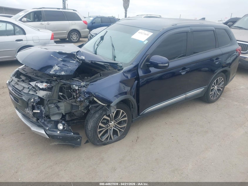 2018 Mitsubishi Outlander VIN JA4AD3A3XJZ006009 IAAI salvage auction — LEFT FRONT, Salvage Title, sold $1,950 on 2026-07-15 (photo 2)