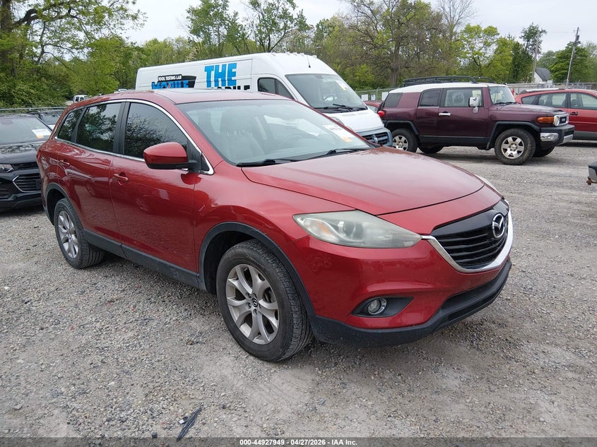 2014 Mazda Cx-9 VIN JM3TB3CA2E0439647 IAAI salvage auction — HAIL, Salvage Title, sold $300 on 2026-07-14 (photo 1)