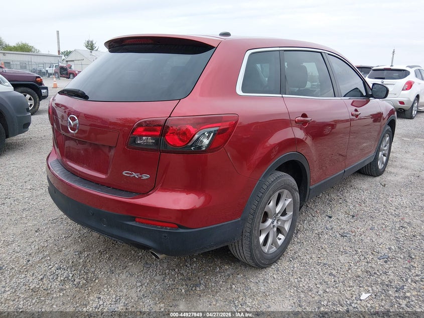 2014 Mazda Cx-9 VIN JM3TB3CA2E0439647 IAAI salvage auction — HAIL, Salvage Title, sold $300 on 2026-07-14 (photo 4)