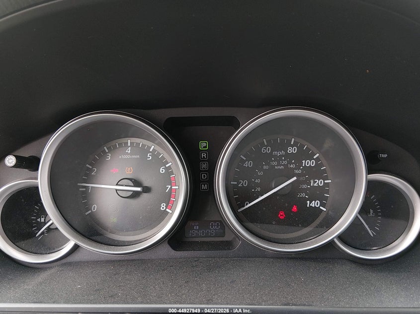 2014 Mazda Cx-9 VIN JM3TB3CA2E0439647 IAAI salvage auction — HAIL, Salvage Title, sold $300 on 2026-07-14 (photo 7)
