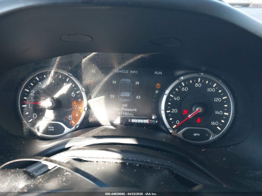 2017 Jeep Renegade VIN ZACCJADB6HPG45527 IAAI salvage auction — VANDALISM, Salvage (Ohio), sold $1,000 on 2026-07-28 (photo 7)