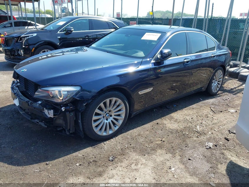 2012 BMW 7er VIN WBAKC6C58CDX99479 IAAI salvage auction — FRONT END, Salvage Title, sold $1,250 on 2026-07-11 (photo 2)