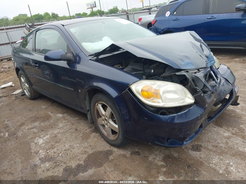 2009 Pontiac G5 VIN 1G2AS18H497242670 IAAI salvage auction — FRONT END, Clear (Oklahoma), sold $25 on 2026-07-22 (photo 1)