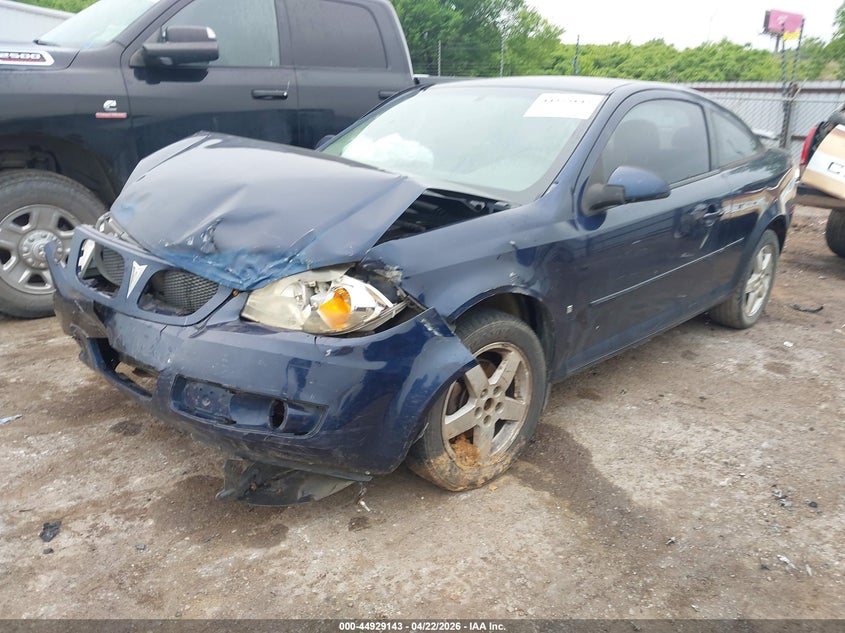 2009 Pontiac G5 VIN 1G2AS18H497242670 IAAI salvage auction — FRONT END, Clear (Oklahoma), sold $25 on 2026-07-22 (photo 2)