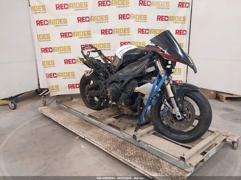 2001 Yamaha Yzfr1 VIN JYARN05N81A001157 IAAI salvage auction — LEFT & RIGHT, Bill Of Sale (Georgia), sold $25 on 2026-07-29 (photo 1)