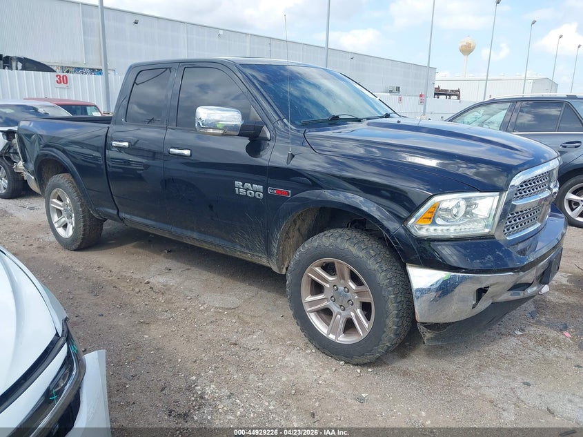2015 Ram 1500 VIN 1C6RR7JM7FS572498 IAAI salvage auction — REAR END, Salvage Title, sold $3,150 on 2026-07-09 (photo 1)