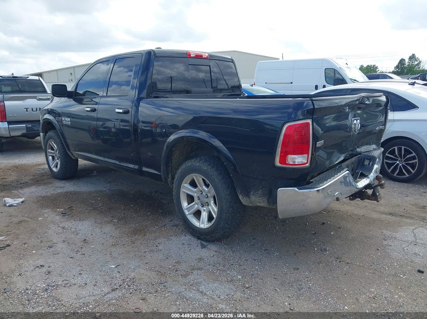 2015 Ram 1500 VIN 1C6RR7JM7FS572498 IAAI salvage auction — REAR END, Salvage Title, sold $3,150 on 2026-07-09 (photo 3)
