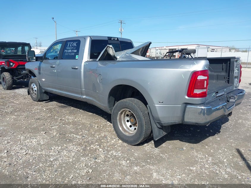 2023 Ram 3500 VIN 3C63RRJL7PG507975 IAAI salvage auction — LEFT FRONT, Clear Claim Paid (Wisconsin), sold $8,100 on 2026-07-09 (photo 3)