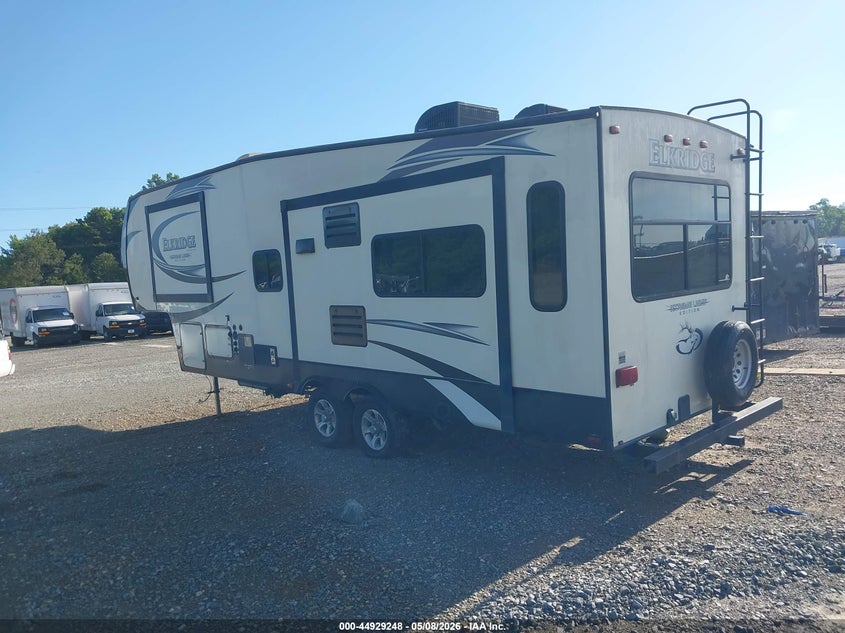 2015 Heartland Elkridge VIN 5SFRG3126FE290063 IAAI salvage auction — WATER/FLOOD, Salvage (North Carolina), sold $3,050 on 2026-07-06 (photo 3)