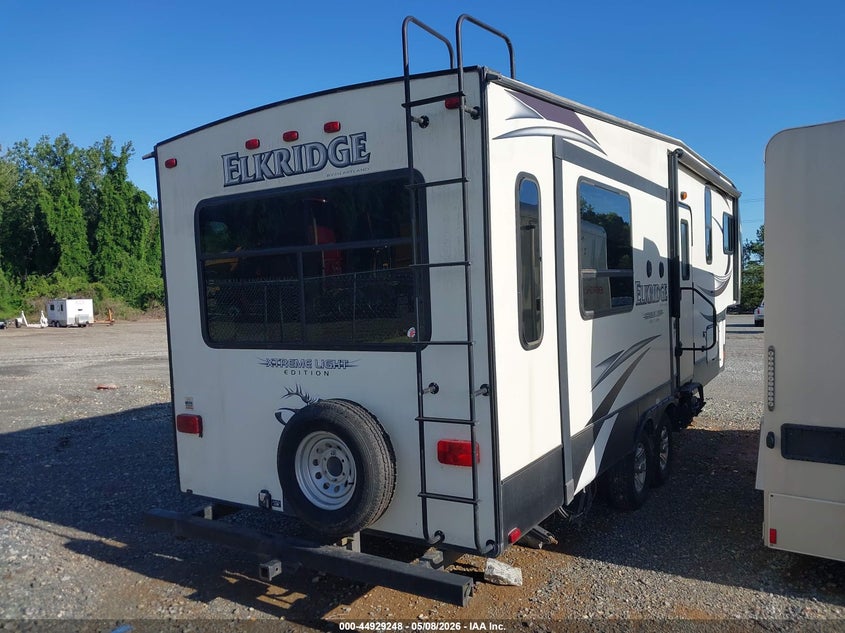 2015 Heartland Elkridge VIN 5SFRG3126FE290063 IAAI salvage auction — WATER/FLOOD, Salvage (North Carolina), sold $3,050 on 2026-07-06 (photo 4)