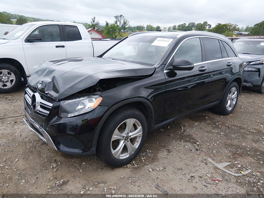 2017 Mercedes-benz Glc VIN WDC0G4KB2HF232829 IAAI salvage auction — FRONT END, Clear (Arkansas), sold $4,800 on 2026-08-13 (photo 2)