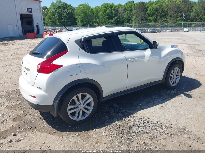 2014 Nissan Juke VIN JN8AF5MVXET482136 IAAI salvage auction — NORMAL WEAR, Salvage Title, sold $625 on 2026-07-16 (photo 4)