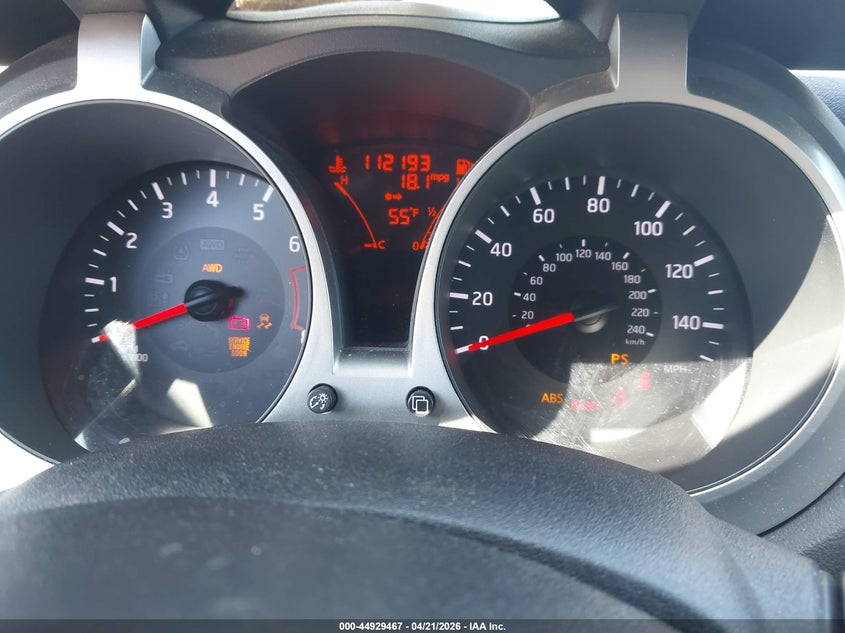2014 Nissan Juke VIN JN8AF5MVXET482136 IAAI salvage auction — NORMAL WEAR, Salvage Title, sold $625 on 2026-07-16 (photo 7)